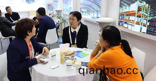 青(qing)島恩澤化工展會現場