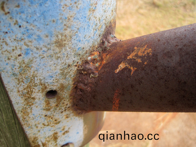 鑄鐵件銲縫閃(shan)鏽難(nan)防，防閃鏽劑來解決(jue)