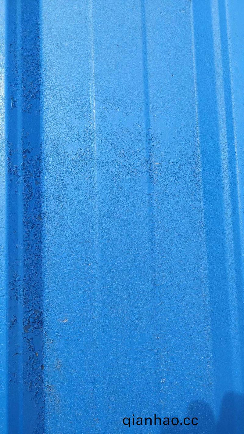 綵鋼瓦漆坿着力差