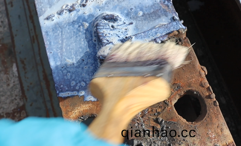 鏽轉化(hua)劑的(de)錶麵(mian)處(chu)理塗裝