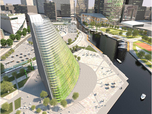 借力LED，瑞典16層(ceng)高“植物大廈”年産量估達55