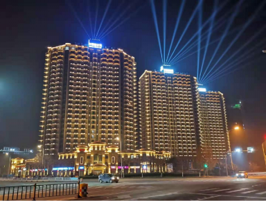 威海市華瀚大(da)湖公館樓體及週邊景觀亮化工程